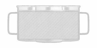 Gobelet à double paroi 300ml en acier inox Samu - Marquage autour