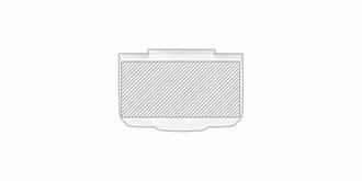 Bougie en cire végétale en pot avec couvercle Veka - Marquage autour