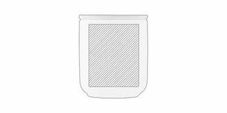 Bougie en cire végétale en pot avec couvercle Veka - Marquage Recto