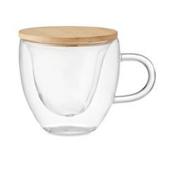 OBG PUB - Tasse en verre borosilicate à double paroi Coramug