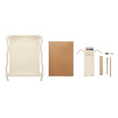 OBG PUB - Set de dessin pour enfants avec sac cordon Fundraw