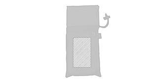 Serviette absorbant en polyester Classe - Impression Poche