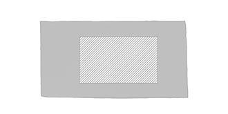 Serviette absorbant en polyester Classe - Marquage Recto