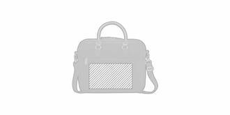 Sacoche spacieux pour ordinateur portable Techno - Impression Poche