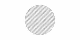 Tapis de souris en polyester de forme ronde Techky - Marquage Recto