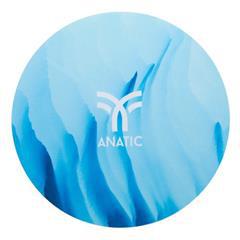 OBG PUB - Tapis de souris en polyester de forme ronde Techky