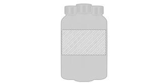 Bidon avec lanière très styler Wistelles - Marquage autour