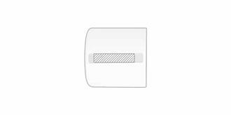 Tasse 360 ml en acier inoxydable recyclé Yorn - Impression sur poignée