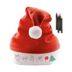 Bonnet de Noël en polyester/non-tissé Santa