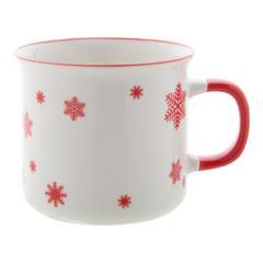 Mug vintage en céramique avec décor de Noël Naka