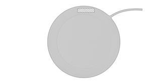 Chauffe tasses en bambou Ligrantas - Marquage Recto