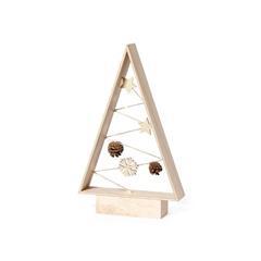 OBG PUB - Sapin de Noël moderne et élégant en bois Pixi