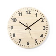 OBG PUB - Horloge murale arrondi en bois MDF Yustry