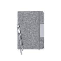OBG PUB - Carnet A5 avec couverture en RPET et stylo Wendam
