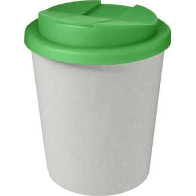 OBG.PUB - Gobelet couvercle plastique recyclé Espresso Vert / Blanc Gobelet couvercle plastique recyclé Espresso Vert / Blanc