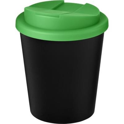 OBG.PUB - Gobelet couvercle plastique recyclé Espresso Vert / Noir Gobelet couvercle plastique recyclé Espresso Vert / Noir