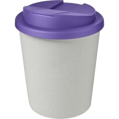 OBG.PUB - Gobelet couvercle plastique recyclé Espresso Violet / Blanc Gobelet couvercle plastique recyclé Espresso Violet / Blanc