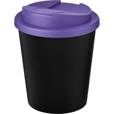 OBG.PUB - Gobelet couvercle plastique recyclé Espresso Violet / Noir Gobelet couvercle plastique recyclé Espresso Violet / Noir