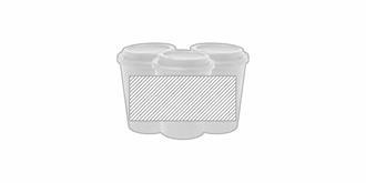 Gobelet isotherme en PP durable 300 ml Manyuk - Marquage autour