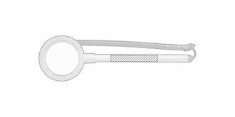 Stylo avec support et câble extensible Mastor - Marquage Recto