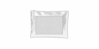 Trousse cosmétique zippée en similicuir Darak - Marquage Recto