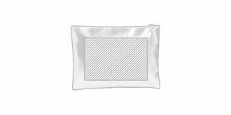 Trousse cosmétique zippée en similicuir Darak - Marquage Verso