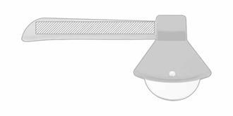 Roulette à pizza original en forme de hache Pizax - Impression Gauche