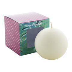 OBG.PUB - Bougie en boule dans une boîte en papier Cosmos Bougie en boule dans une boîte en papier Cosmos