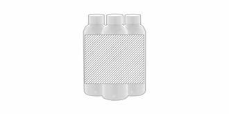 Gourde isotherme à double paroi en acier Pumori - Marquage autour