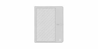 Porte-documents en polyester 300D RPET Kofo - Marquage Recto