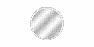 Boîte à bijoux en bambou avec miroir Gonzalex - Impression Haut