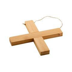 OBG PUB - Support de casserole en bambou avec cordon Sangy