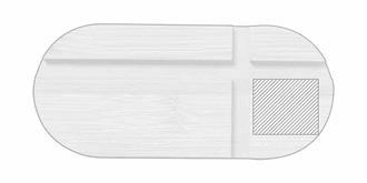 Support en bambou pour mobile et tablette Lemins - impression en bas à droite