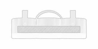 Enceinte Bluetooth dans un boîtier en bambou Milo - Marquage autour
