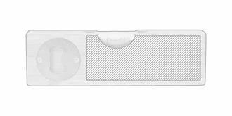 Décapsuleur avec niveau à bulle en bambou Vaina - Marquage Verso