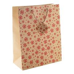 OBG.PUB - Sac cadeau motif de Noël en papier kraft Blair Sac cadeau motif de Noël en papier kraft Blair