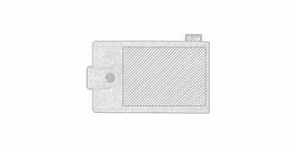 Set manucure 6 pièces en acier inoxydable Lacky - Marquage Recto