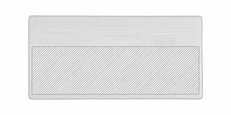 Boîte à bijoux élégant en bambou avec miroir Arash - Impression Gauche