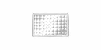 Boîte à bijoux élégant en bambou avec miroir Arash - Impression Haut