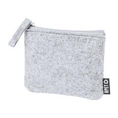 OBG.PUB - Porte-monnaie chic zippé en feutre RPET Fafy Porte-monnaie chic zippé en feutre RPET Fafy