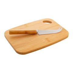 OBG PUB - Service à fromage en bambou avec couteau Sikata