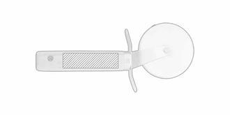 Set de service à pizza en acier/bambou Soulema - impression sur poignée 2