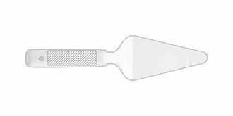 Set de service à pizza en acier/bambou Soulema - Impression sur poignée