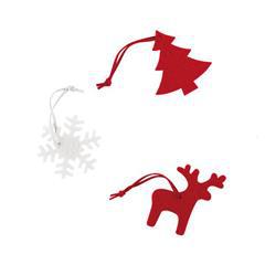 OBG PUB - Lot de 3 joli ornements de Noël en feutrine Mattz