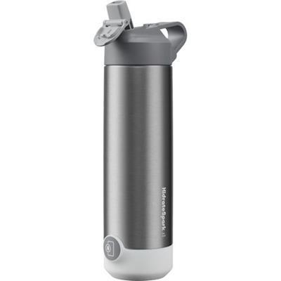 Bouteille d'eau intelligente en acier inox Sparky Gris acier