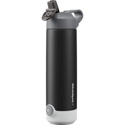 Bouteille d'eau intelligente en acier inox Sparky Noir