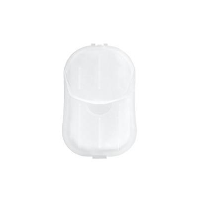 Etui de 20 feuilles de savon en plastique Jupiler Blanc