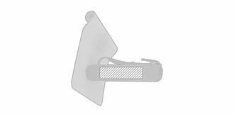 Tapis de yoga robuste en TPE recyclé Mapi - Impression pochette recto