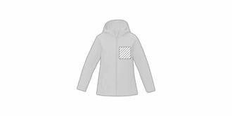Veste softshell matelassée pour femme Sweet - Marquage poitrine gauche