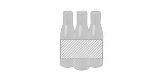 Bouteille isotherme en acier inox recyclé Nemos - Marquage autour